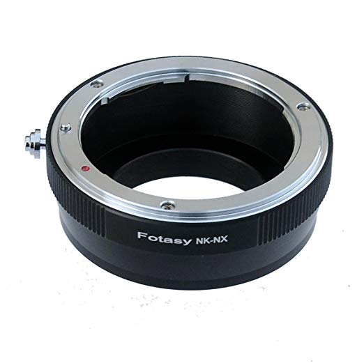 Fotasy Nikon Lens to Samsung NX1 NX500 NX3300 NX3000 NX300M NX300 NX2000 NX1000 NX210 NX200 NX30 NX20 NX5 Camera adapter