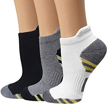 Compression Socks (3/5 Pairs),15-20 mmHg is Best Athletic for Men & Women, Running, Flight, Nurses