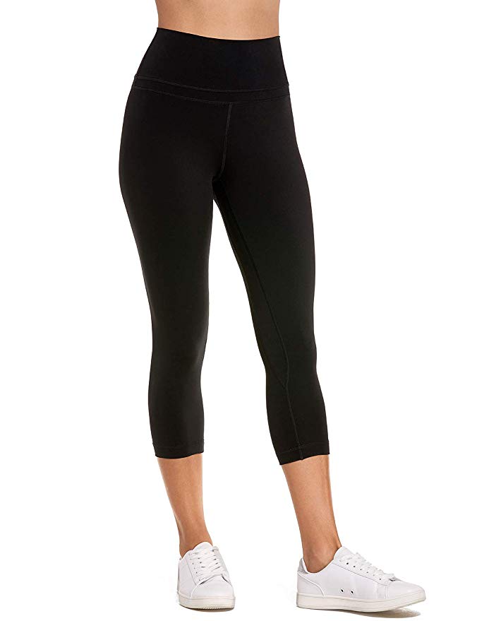 CRZ YOGA Women's Naked Feeling High Waist Yoga Pants Workout Leggings Pocket