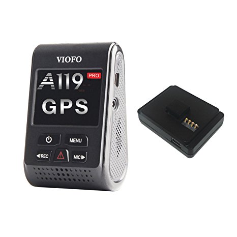 VIOFO A119 PRO 2K Dash Camera with GPS Logger 2018 Edition