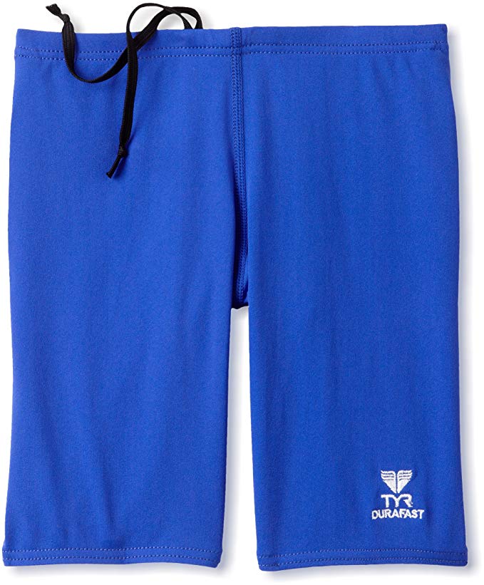 TYR Sport Boys' Solid Durafast Jammer Swim Suit