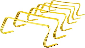 SKLZ 6-Inch Ultra Durable Agility Hurdles, Set of 6