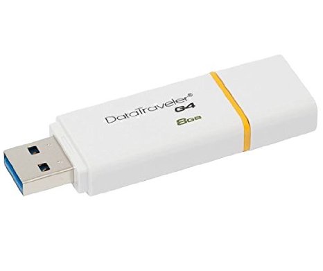 Kingston DTIG4/8GB Technology DataTraveler G4 8 GB USB 3.1 Gen 1/USB 3.0 Flash Drive