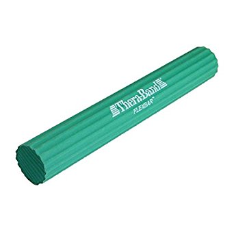 Thera-Band  Flexbar Hand Exerciser - Tennis Elbow Relief Bar Green Medium