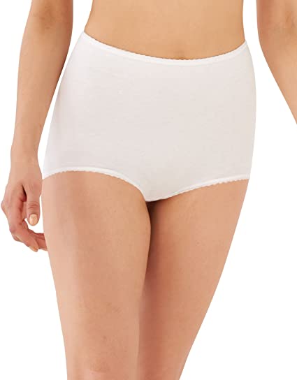 Bali Women's Cool Cotton Skamp Brief 3-Pack