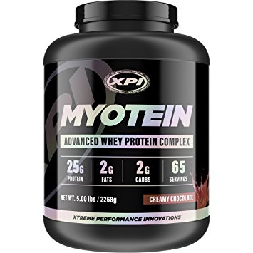Myotein (Chocolate, 5 LB) - Best Whey Protein Powder / Shake - Hydrolysate, Isolate, Concentrate & Micellar Casein