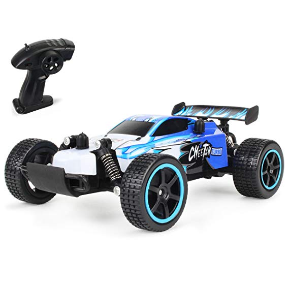 Ratoys RC Cars, Electric Remote Control Car Off-Road Truck 2.4Ghz 1/20 Scale High Speed Vehicles for Kids