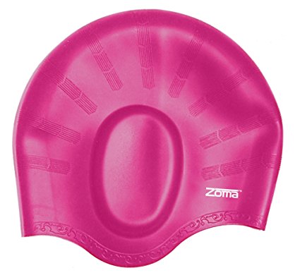 #1 Original Silicone Swimming Cap for Women and Men - Long Hair, Thick or Short - Average/Large Heads - With Ergonomic Ear Pockets to Cover Ears - Anti-Tear - Stronger Than Latex Swim Hats - Great for Adults, Older Kids, Boys and Girls - 100% Satisfaction Money Back Guarantee - FREE Nose Clip