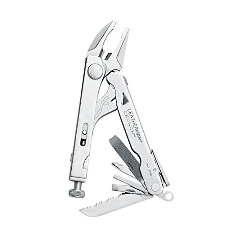 Leatherman - Crunch Multi-Tool, Stainless Steel with Leather Sheath