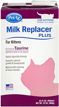 Pet Ag Milk Replacer Plus for Kittens, 32.0 FL OZ