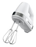 Cuisinart HM-70 Power Advantage 7-Speed Hand Mixer Stainless and White