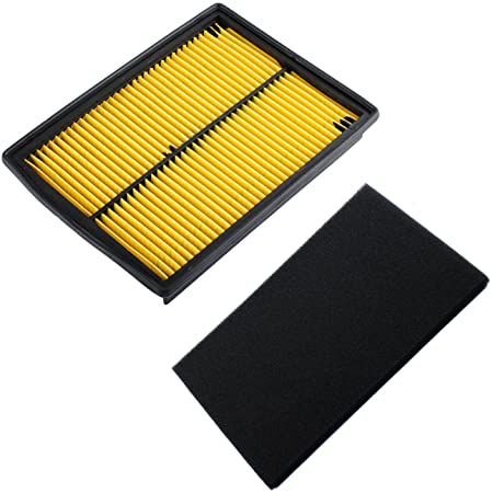 Poweka Air Filter Pre-Filter for Honda GX610 GX620 GX670 18HP 20HP 24HP GX610KS GX620K1 Replace 17210-ZJ1-840 17210-ZJ1-841 17210-ZJ1-842