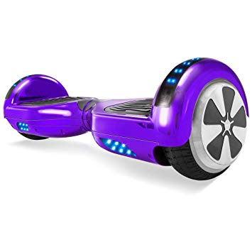 XtremepowerUS Self Balancing Scooter Hoverboard UL2272 Certified, Bluetooth Speaker and LED Light