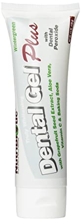 Nutribiotic Dentalgel Plus, Whitening, 4.5 Ounce