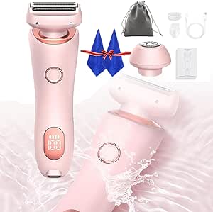 Modira Shaver,Modira Mermaid Shaver,Ipx7 Dry Wet Dual Portable Wireless,2 in 1 Electric Shaver Razors for Women,Eviay Premium Shaver,Gleam Pro 3.0 Shaver for Women by Women (Pink)