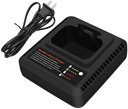 Eagglew 36V/40V MAX Battery Charger for Black and Decker LCS36 Fast Charger LCS40 36V 40V Lithium Ion Battery LBXR36 LBX36 LBXR2036 LBX1540 LBX2040 LBX2540 LST540 LCS1240 LST136 LST136W