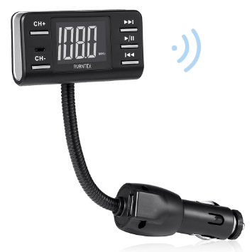 AVANTEK Universal Wireless FM Transmitter Radio Adapter MP3 Player with USB Car Charger