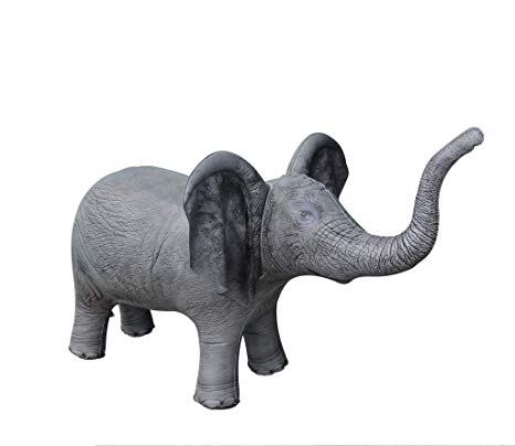 Jet Creations Inflatable Baby Elephant 36 inch Pool Party Decoration Birthday Kids and Adult Stuffed Animals an-ELE8