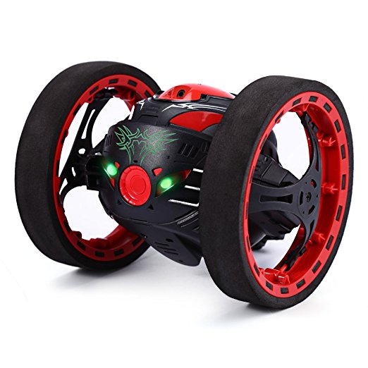 GBlife 2.4GHz Wireless Remote Control Jumping RC Toy Cars Bounce Car No WIFI for Kids (Black)