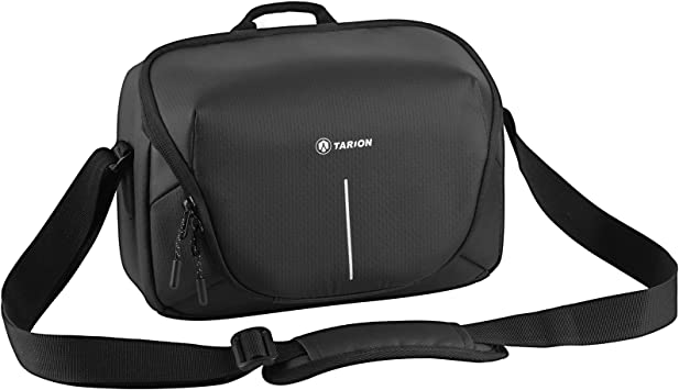 TARION Camera Bag DSLR Messenger Bag Small Camera Bag DSLR Shoulder Bag Camera Satchel Bag Gadget Bag Crossbody Sling Bag Case for SLR Mireless Compact Cameras Street Photography(ZONE Shoulder Bag)