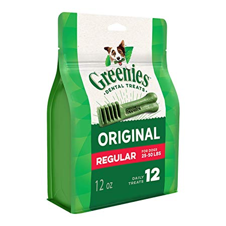 Greenies Dental Dog Treats - Regular - 12oz