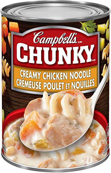 Campbell's Chunky Soup, Creamy Chicken Noodle, 540 Ml