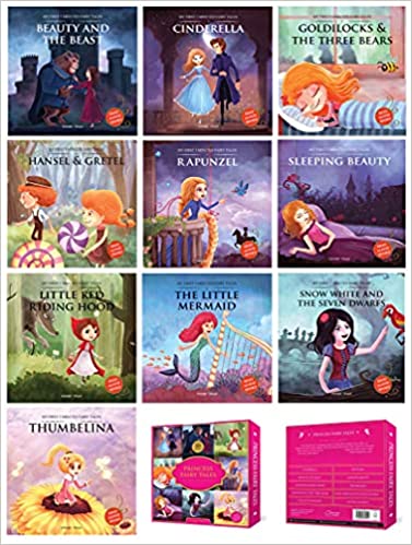 Princess Fairy Tales Boxset : A Set of 10 Classic Children Fairy Tales (Abridged and Retold)