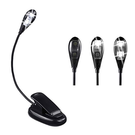 Xtra-Funky Exclusive Clip-On Flexible LED Reading Light For Kobo, Laptops, Map reading, Books, E-Readers, Music Stand, Car Maintenance, DJ Booths, Etc.