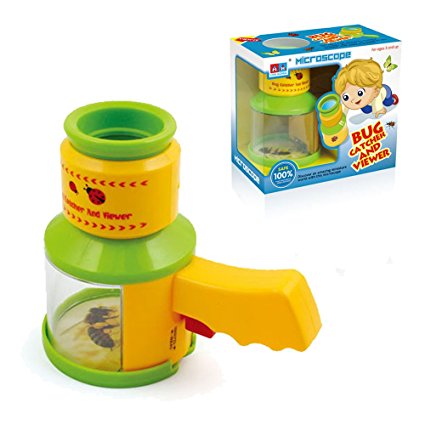 Bug Catcher and Viewer - Kidcia Microscopes for Kids - Educational & Science Toys Nature Exploring Toys for Children