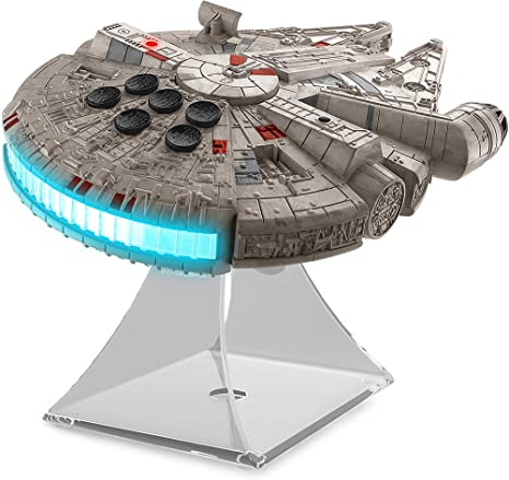 STAR WARS Millenium Falcon Bluetooth Speaker Portable Wireless Crystal Clear for Home, Travel, Outdoor, Rechargeable, Compatible with iPhone Samsung