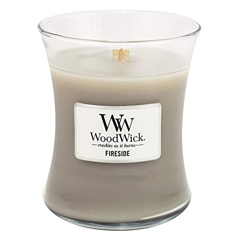 Woodwick Candle Fireside Medium Jar