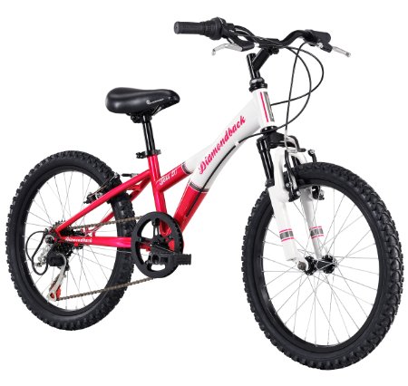 Diamondback Bicycles 2014 Tess Junior Girls Mountain Bike 20-Inch Wheels One Size Pink