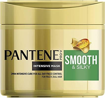 Pantene Masque Smooth and Sleek, Protects for Smooth and Silky Hair, 300 ml