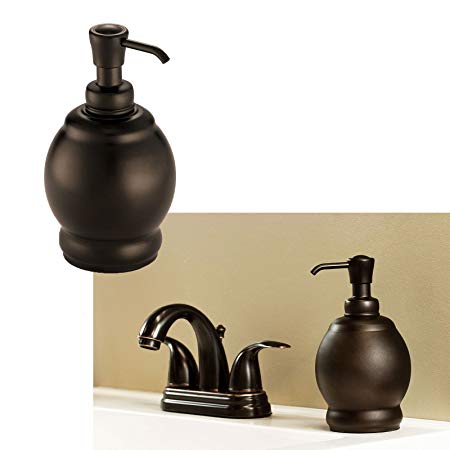 New York Bathroom Short Soap Pump Lotion Dispenser Bath Sink Accessories, Oil Rubbed Bronze