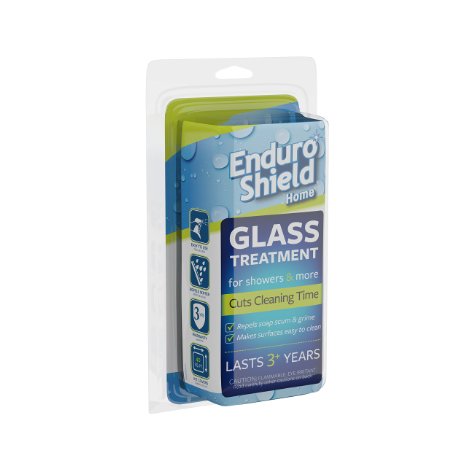 EnduroShield Home Glass Treatment 2 oz Kit for Showers and More