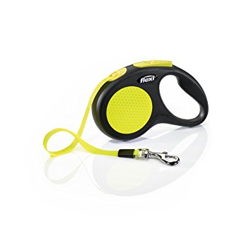 Flexi New Neon Retractable Tape Dog Leash