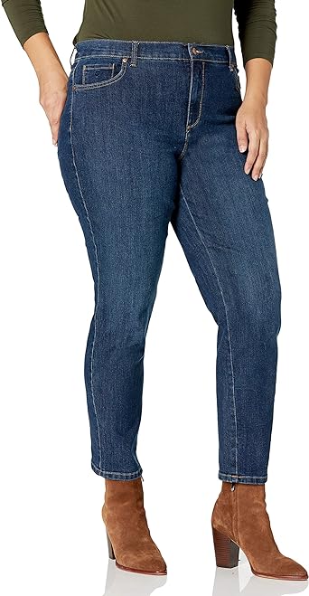 Gloria Vanderbilt Women's Amanda Classic High Rise Tapered Jean