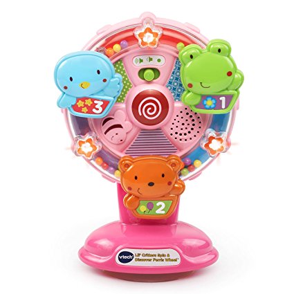 VTech Baby Lil' Critters Spin and Discover Ferris Wheel - Pink - Online Exclusive