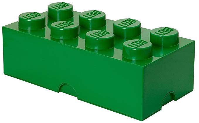 LEGO Storage Brick 8, Dark Green