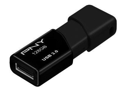 PNY Turbo Elite 128GB USB 3.0 Flash Drive - Read Speeds up to 115MB/sec - P-FD128TBO-GE