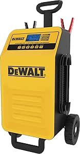 DEWALT DXAEC200 DXAE200 Professional 40-Amp Rolling Battery Charger and 3-Amp Maintainer with 200-Amp Engine Start