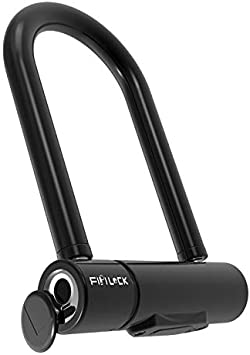 OnTrack Bicycle U-Lock Fingerprint Activated Heavy Duty - Your finger is the key