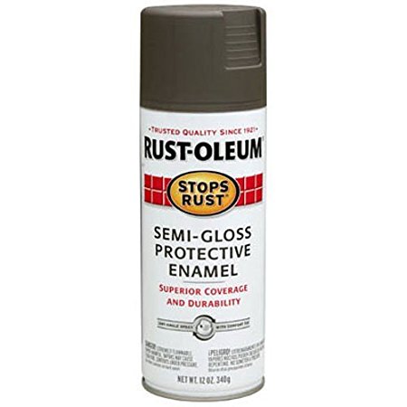 Rust-Oleum 7754830 Stops Rust Spray Paint, 12-Ounce, Gloss Anodized Bronze