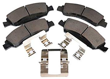 ACDelco 171-0975 GM Original Equipment Front Disc Brake Pad Kit with Brake Pads and Clips