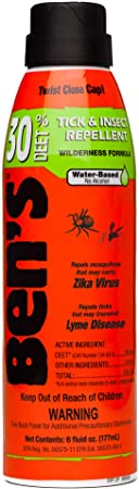 Ben's 30% DEET Mosquito, Tick and Insect Repellent, 177ml Eco Spray