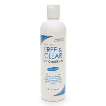 Free and Clear Hair Conditioner for Sensitive Skin 12 fl oz Pack of 2