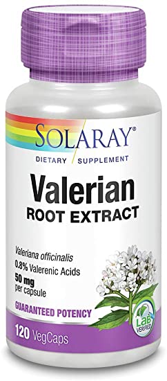 Valerian Root Extract Solaray 120 Caps