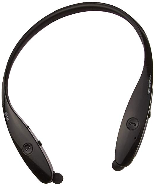 LG Electronics Tone Infinim HBS-900 Bluetooth Wireless Stereo Headset- Retail Packaging - Black