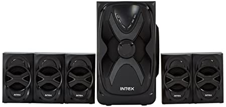 Intex IT-6050-SUFB 5.1XH Channel Computer Multimedia Speakers (Black)