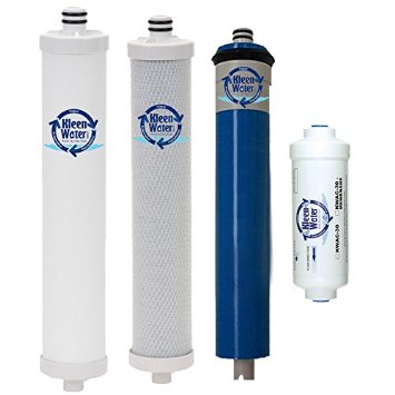 Culligan AC-30 Compatible Filters KleenWater Replacement Cartridge and Membrane Set of 4